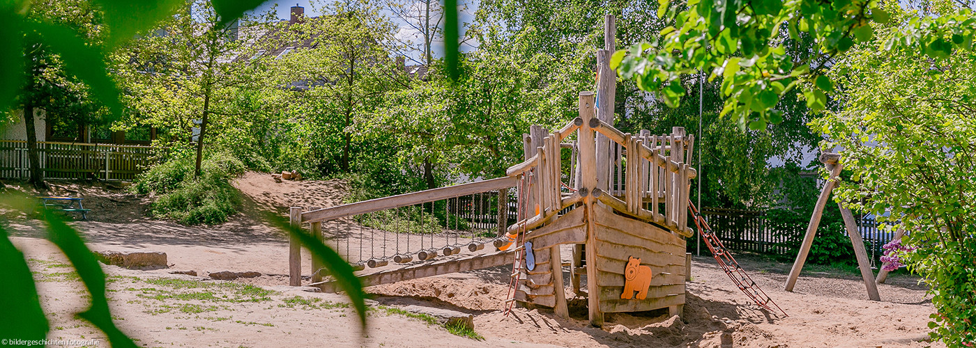 Blick Außengelände KiTa Arche Noah