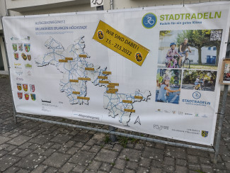 Plakatwand Stadtradeln Eckental