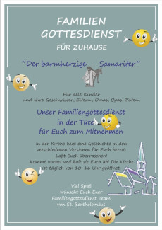 Der barmherzige Samariter Gottesdienst zum Mitnehmen