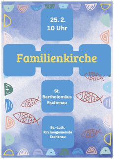 Plakat zur Familienkirche