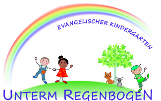 Logo Kindergarten Unterm Regenbogen